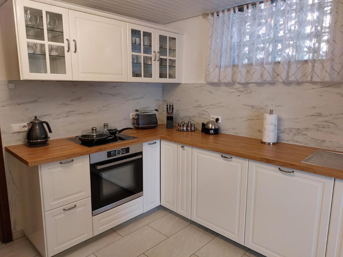 Ferienwohnung Pension Waldblick ไฮเดนไฮม์ อันแดร์ เบรนซ์ ภายนอก รูปภาพ